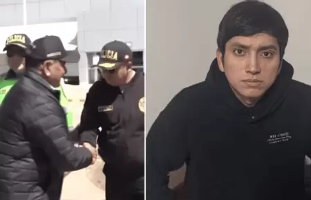 Ministro C�sar Astudillo lleg� a Juliaca para el traslado de "Jhon Pulpo"