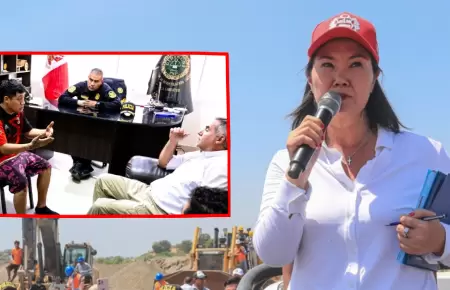 Keiko Fujimori aclara rol del Ministerio de Defensa en presunto interrogatorio e