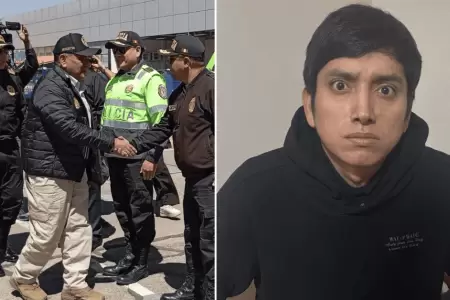 Ministro C�sar Astudillo lleg� a Juliaca para el traslado de "Jhon Pulpo"