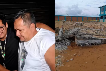 Ordenan liberaci�n de director y docente