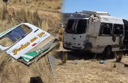 Accidente dej� cuatro muertos en Puno.