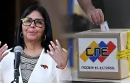 Elecciones en Venezuela: Delcy Rodríguez afirma que las urnas se abrirán cuando estén preparados