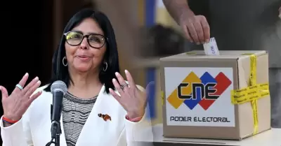 Delcy Rodr�guez afirma que tendr�n elecciones pr�ximamente.