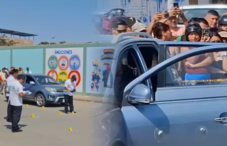 El ataque a fue cuando estaba en su auto.