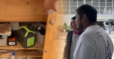 El creador de contenido denunci� el robo.