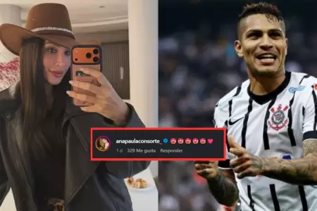 Ana Paula Consorte se habr�a reconciliado con Paolo Guerrero