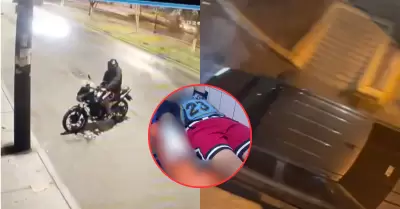 Joven de 19 a�os fue atacado a balazos en el Callao