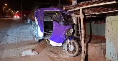 Balean mototaxista en Ventanilla y madre de familia resulta herida