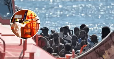 M�s de 80 fallecidos en una embarcaci�n rescatada al sur de Canarias