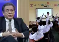 Ministro de Educaci�n pide al Congreso aprobar el pedido de facultades legislativas: "Para poder invertir r�pidamente"