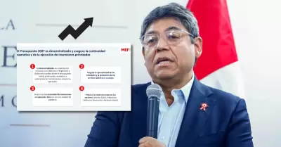 MEF prev� aumento de 3,5% en presupuesto p�blico de 2027