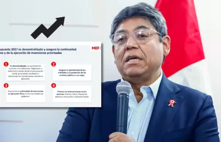 MEF prev� aumento de 3,5% en presupuesto p�blico de 2027