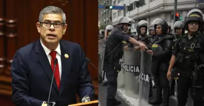 Luis Galarreta anuncia m�s de S/ 15 millones para orden p�blico