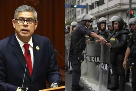 Luis Galarreta anuncia m�s de S/ 15 millones para orden p�blico