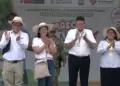 Keiko Fujimori lleg� a San Mart�n para fortalecer el apoyo a productores agrarios