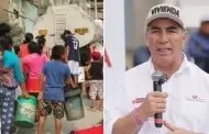 Ministro de Vivienda afirmó que desde su sector se agiliza el proceso para que las personas tengan agua potable y desagüe