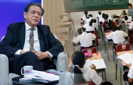 Ministro de Educaci�n, Jos� Antonio Chang, sobre kits escolares.