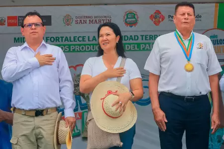 Keiko Fujimori pide celeridad para aprobar pedido de facultades legislativas.