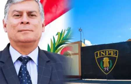 Abraham Lescano Salazar es el nuevo presidente del INPE.