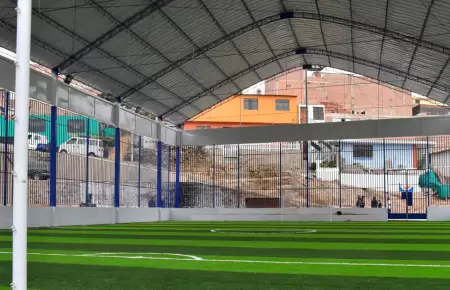 Denuncian tercerizaci�n de campos deportivos en el distrito de Chorrillos.