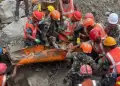 Rescatan con vida a dos trabajadores de un t�nel 10 d�as despu�s de la riada ocurrida en Nepal