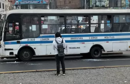 Bus de Translima es atacado y chofer resulta herido en San Mart�n de Porres