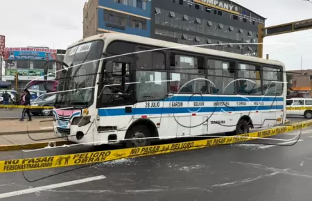 Bus de Translima es atacado y chofer resulta herido en San Mart�n de Porres