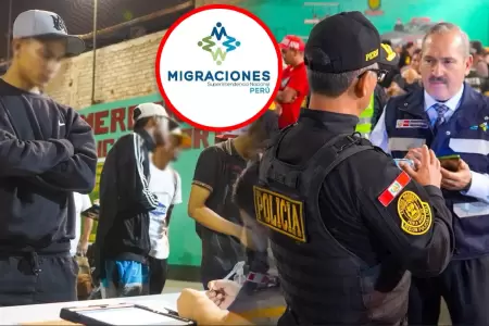 Polic�as e inspectores verificaron situaci�n migratoria.