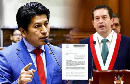 El diputado envi� el oficio al presidente del Congreso.
