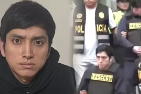 El cabecilla de la banda criminal fue trasladado durante la tarde.