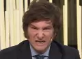 Javier Milei arremete contra periodista por un video falso sobre las Malvinas: "Pedazo de m..."