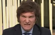 Javier Milei arremete contra periodista por un video falso sobre las Malvinas: "Pedazo de m..."