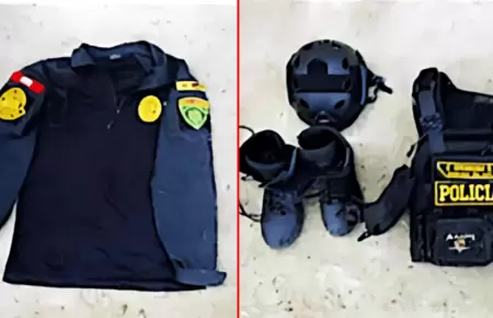 hallan uniformes policiales que fueron usados por sujetos en secuestro