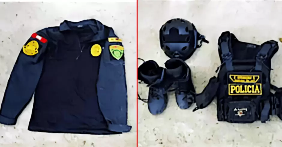 hallan uniformes policiales que fueron usados por sujetos en secuestro