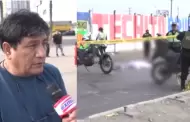 Comas: comerciante ambulante de la tercera edad es atropellada por camión de carga pesada