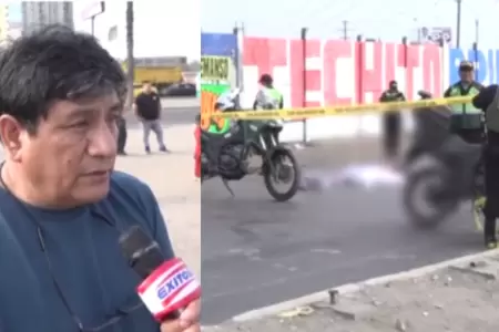 Ambulante es atropellada en Comas