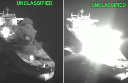 Estados Unidos destruye tres petroleros iran�es