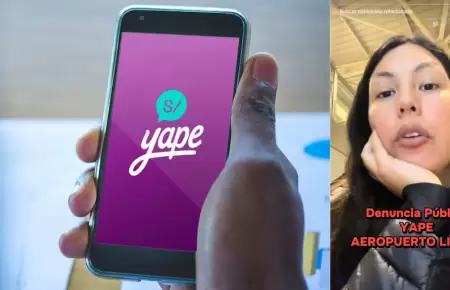 Separan a trabajador del aeropuerto Jorge Ch�vez por yapearse desde celular de p