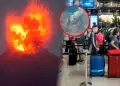 Alerta en Indonesia: Volc�n Anak Krakatoa entra en erupci�n y obliga a cancelar cientos de vuelos en Yakarta