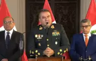 �scar Arriola renuncia al cargo de comandante general de la Polic�a Nacional del Per�