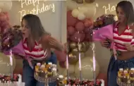 Alejandra Baigorria pide peculiar deseo en su fiesta de cumpleaños: "Que me dejen de j**er, por favor"