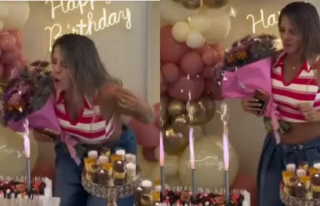 Alejandra Baigorria y su peculiar deseo de cumplea�os