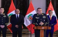 �scar Arriola deja la Polic�a Nacional: "Me voy con la conciencia absolutamente limpia y con la frente muy en alto"