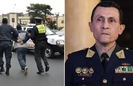 Nuevo jefe de la PNP se refiere sobre la lucha contra la inseguridad