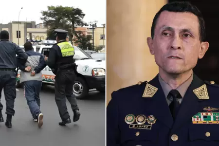Nuevo jefe de la PNP se refiere sobre la lucha contra la inseguridad
