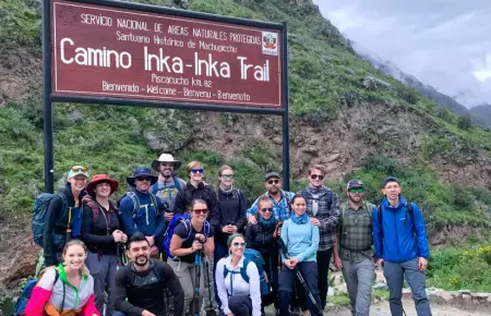 Camino Inca a Machu Picchu reabre sus puertas a m�s de 400 turistas de 12 pa�ses
