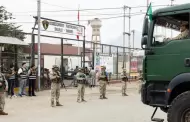Trujillo: Personal del Ejército ya se encuentra resguardando el perímetro del penal "El Milagro"