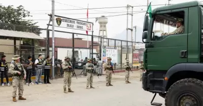 Personal militar ya se encuentra en el penal "El Milagro".