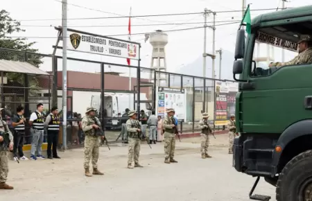 Personal militar ya se encuentra en el penal "El Milagro".