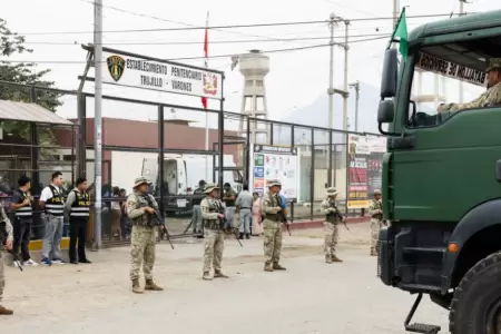Personal militar ya se encuentra en el penal "El Milagro".